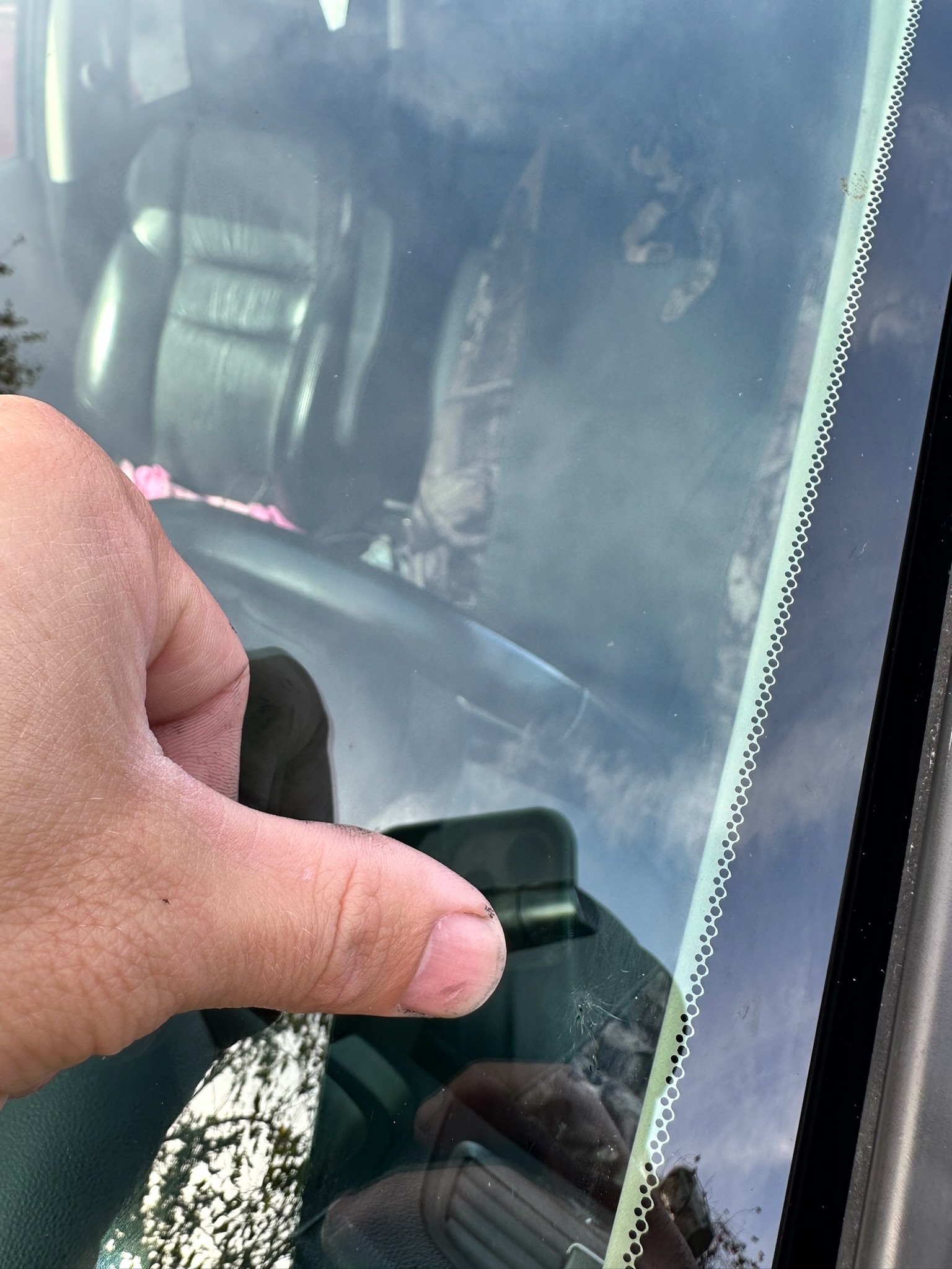 Rock Chip Repair - After