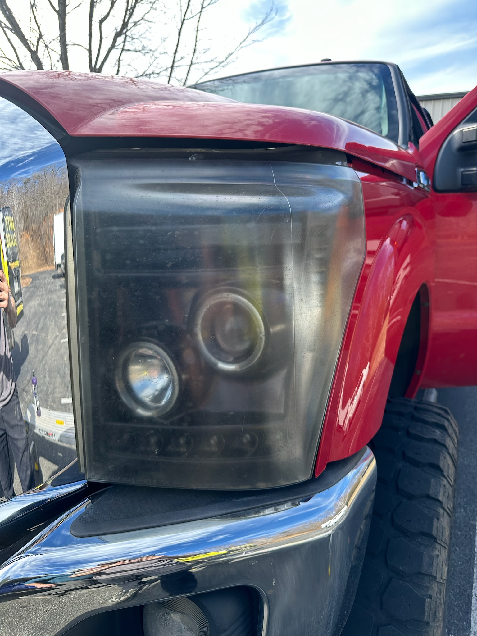 Headlight Restoration - Before